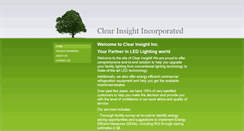 Desktop Screenshot of clearinsightinc.com